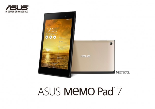 ASUS MeMO Pad 7 gold