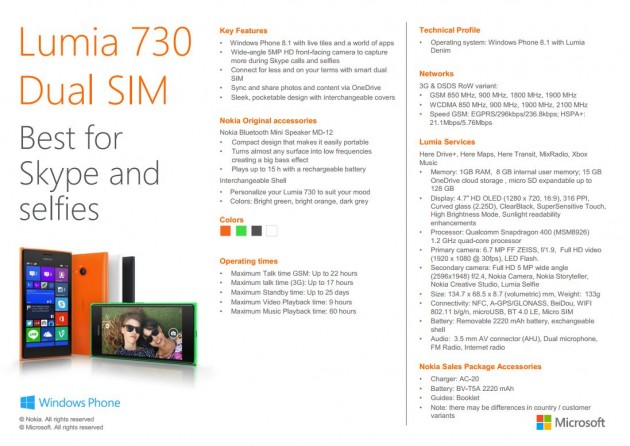 Specificatii-Nokia-Lumia-730
