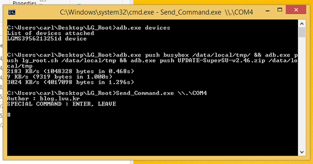 Obtine ROOT pe telefoanele LG