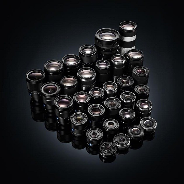 toate obiectivele α full-frame cu montură E