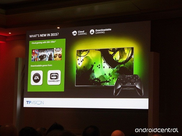 EA Gameloft pe TV Philips