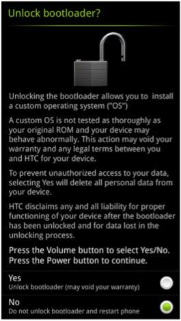 Deblocheaza bootloaderul unui telefon HTC