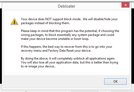 DEBLOAT: Blocheaza aplicatiile inutile cu Debloater
