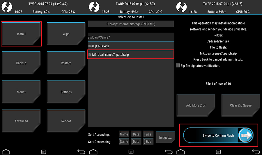 Sense 7 pentru HTC One Dual SIM