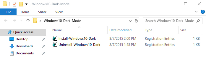 Activeaza tema Dark in Windows 10
