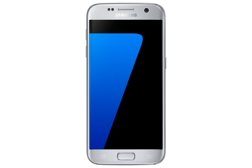 Samsung Galaxy 7 Silver Front