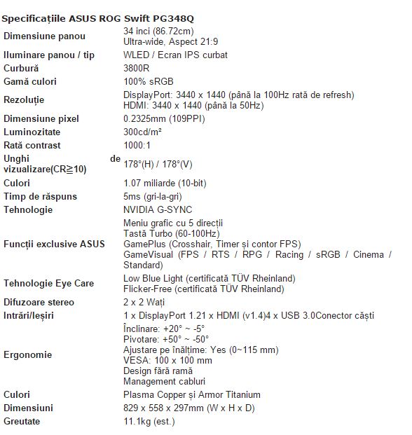ASUS-ROG-Swift-monitor-gaming-specificatii
