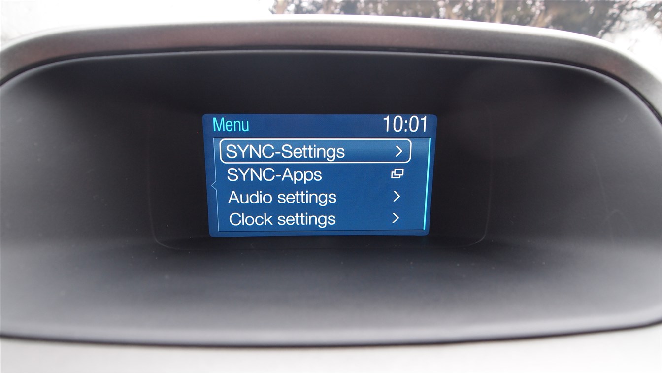 Ford Ranger Limited Infotainment Sistem Screenshot