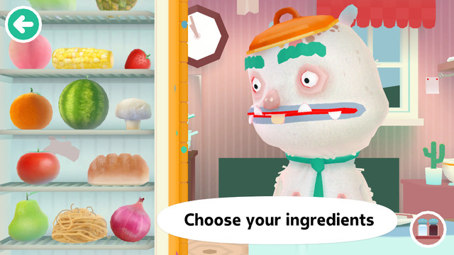 Aplicatia saptamanii in Apple App Store: Toca Kitchen 2