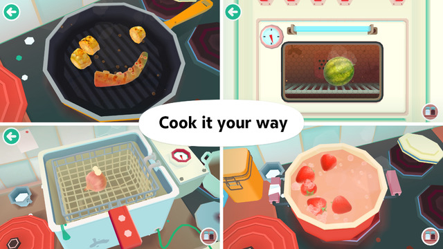 Aplicatia saptamanii in Apple App Store: Toca Kitchen 2