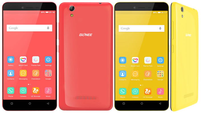 Gionee Pioneer P5L 2