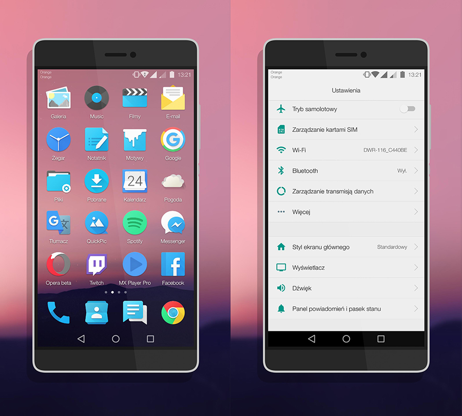 Tema Android N pentru Huawei EMUI 3.1 si 4.0