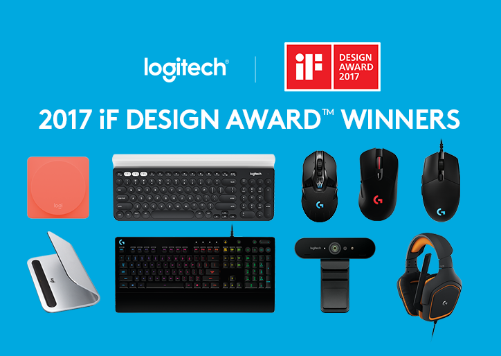 Logitech iF Design Award 2017 winners