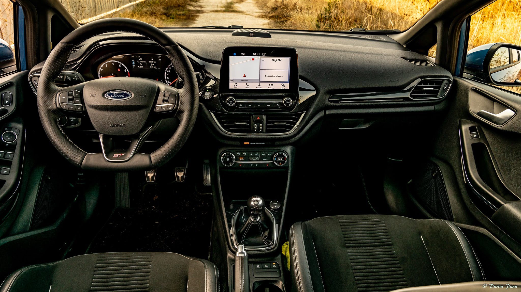 Interior Ford Fiesta ST 2019 1.5 EcoBoost 200 CP M6 