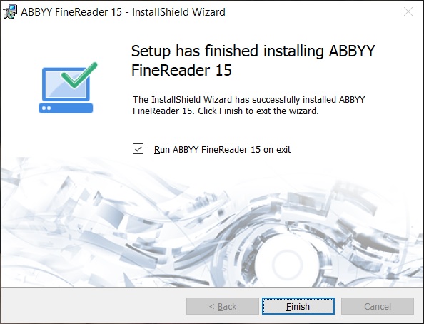 Instalare si activare ABBYY FineReader 15